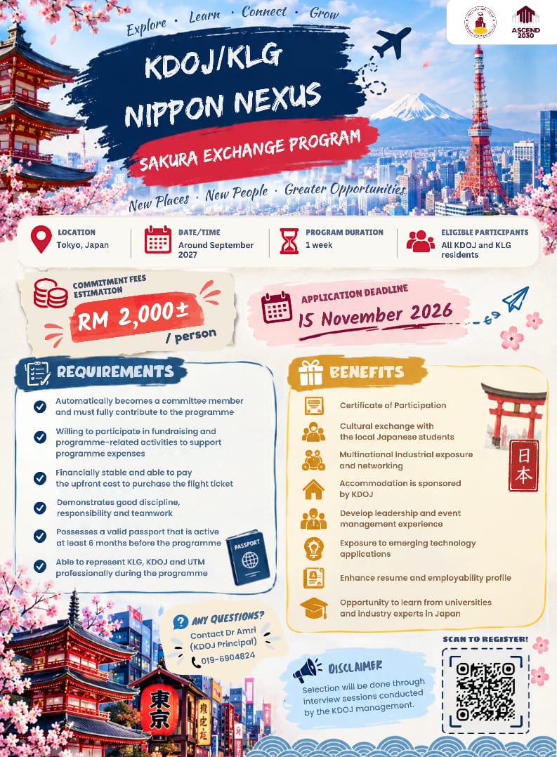 KDOJ-KLG NIPPON NEXUS SAKURA EXCHANGE PROGRAM